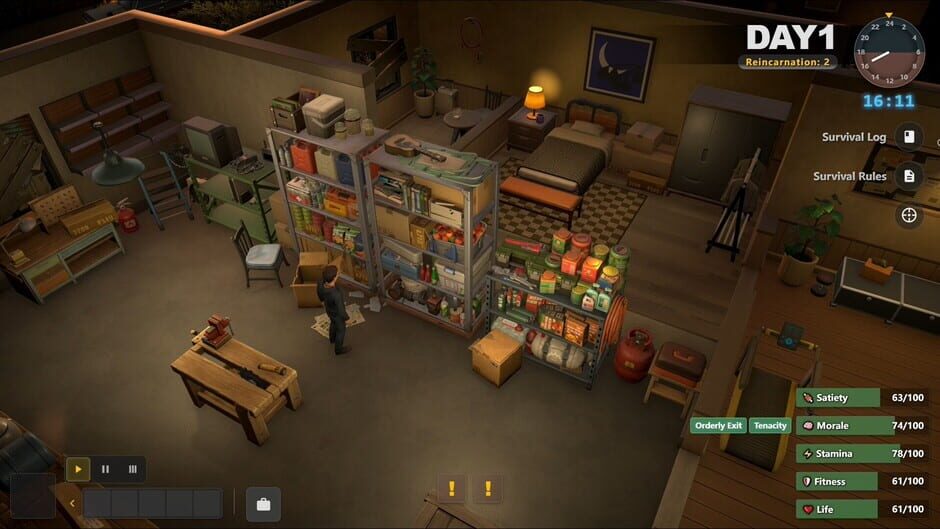 Capture de Survival Log