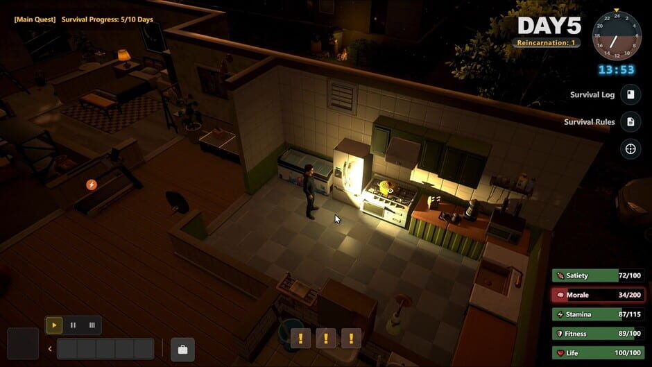 Capture de Survival Log