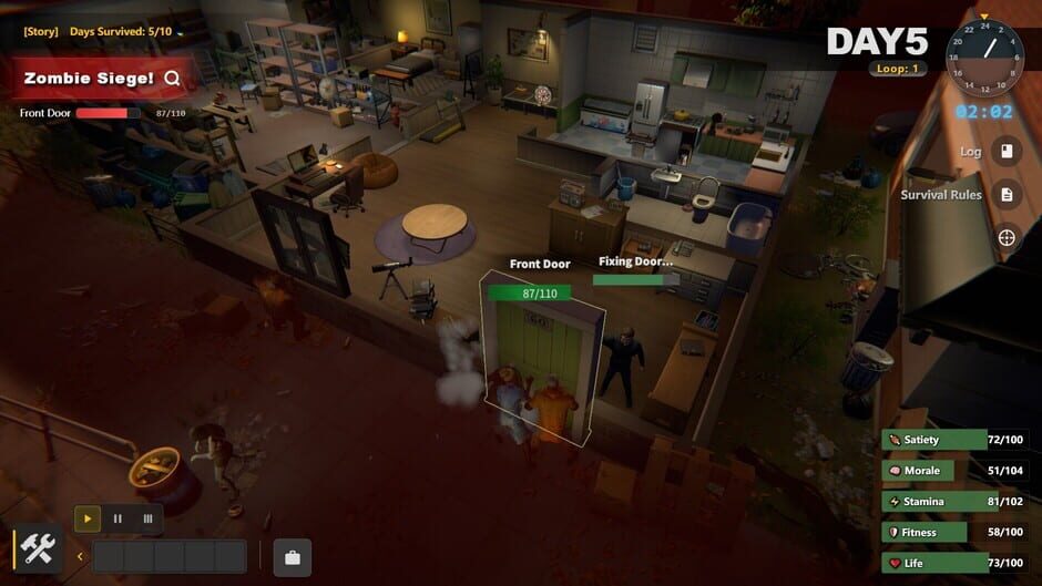 Capture de Survival Log