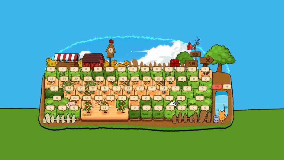 Capture de Typing Farmer