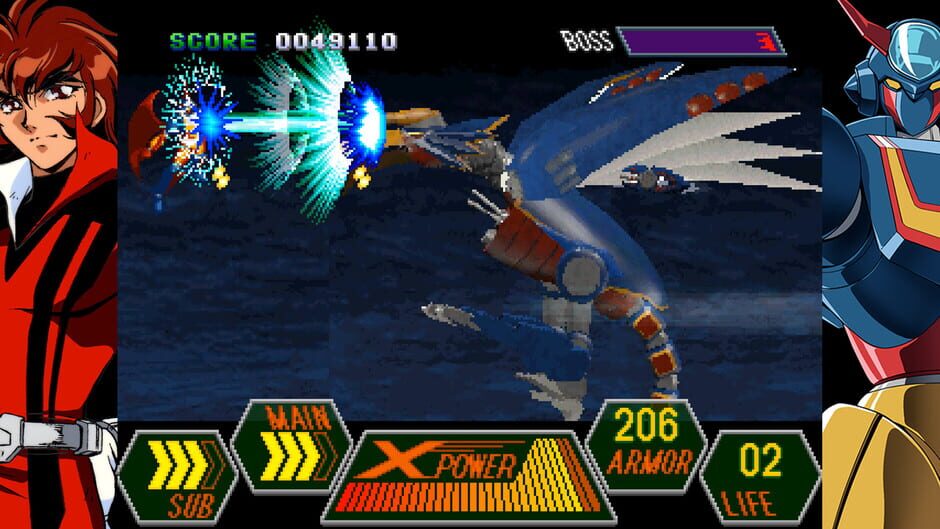 Capture de 70s-style Robot Anime Geppy-X