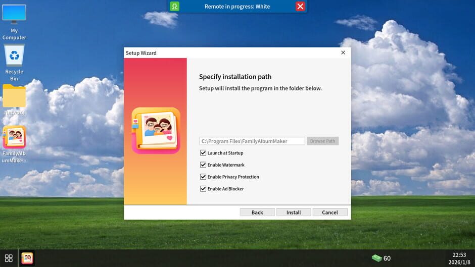 Capture d’Uninstall Simulator