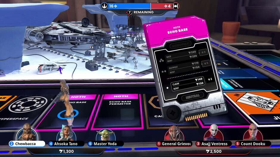 Capture de Monopoly: Star Wars Heroes vs. Villains