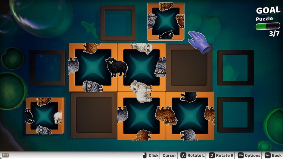 Capture de Hidden Sheep Puzzle