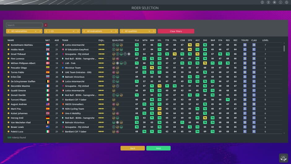 Capture de Pro Cycling Manager 26