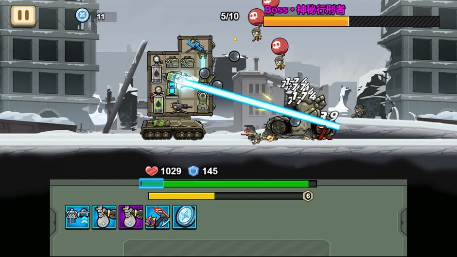 Capture de Thunder Tank: Iron Shield