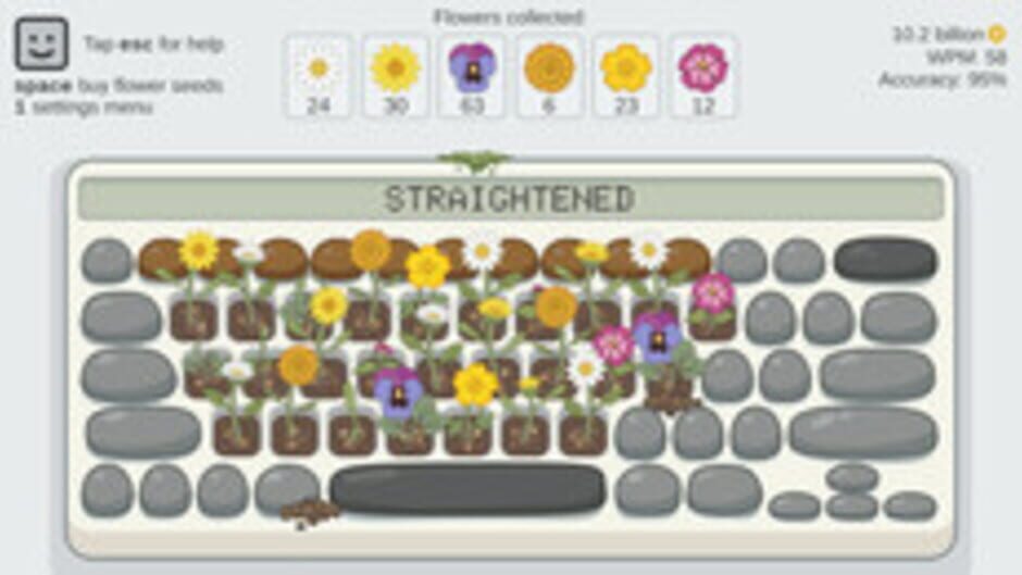 Capture de Qwerty Garden