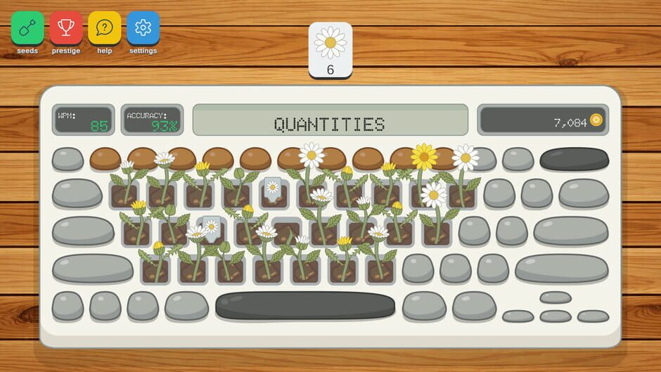 Capture de Qwerty Garden