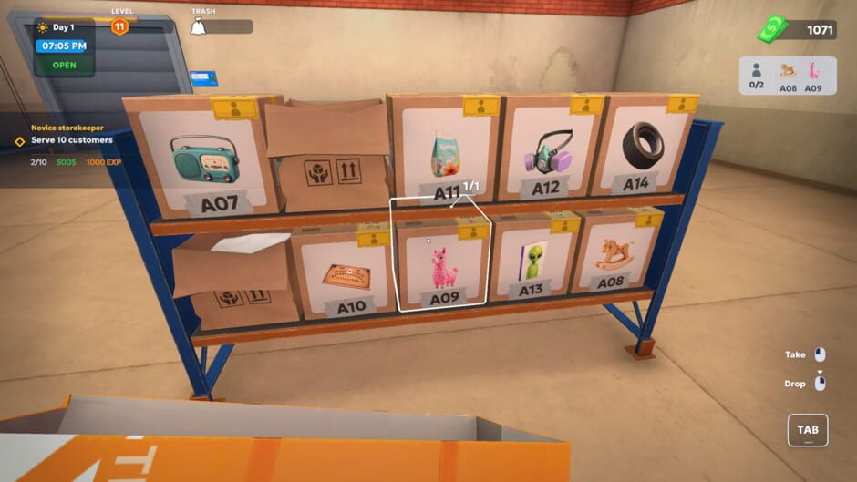 Capture de Shipping Store Simulator 2037