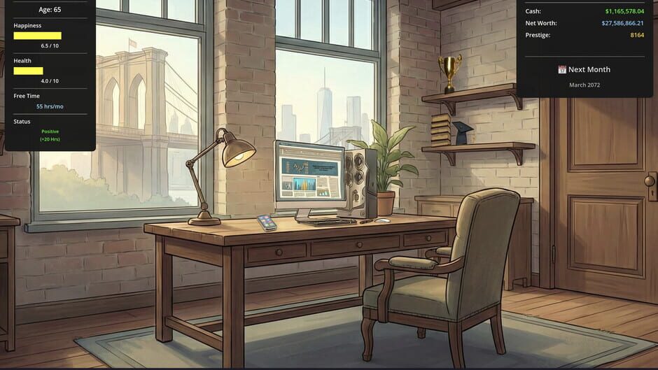 Capture de Self Made: Investment Life Sim