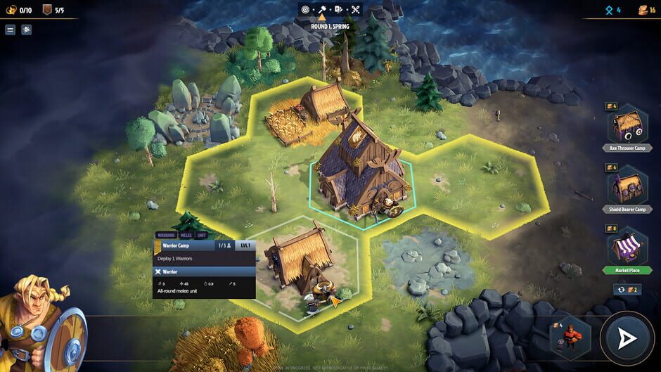 Capture de Northgard Battlegrounds