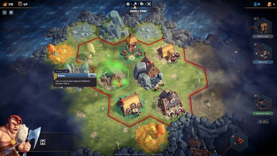 Capture de Northgard Battlegrounds