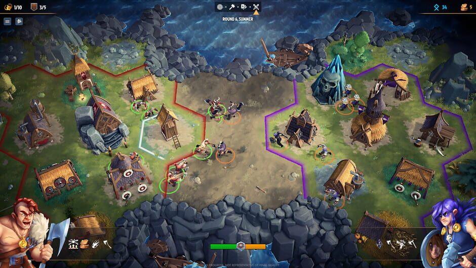 Capture de Northgard Battlegrounds