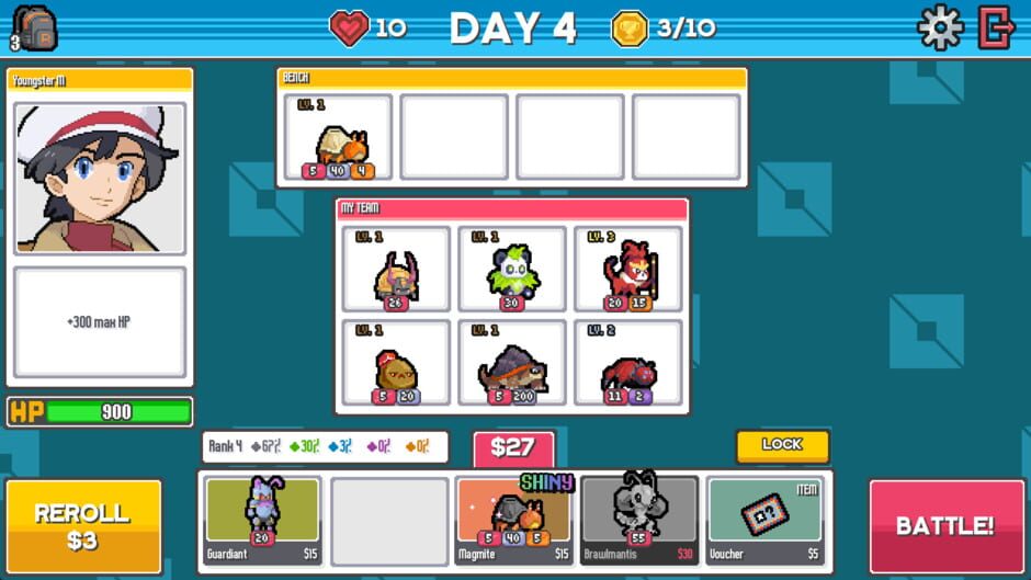 Capture de Batomon Showdown