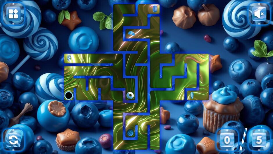 Capture de Sweetie Candy Maze: Blueberry