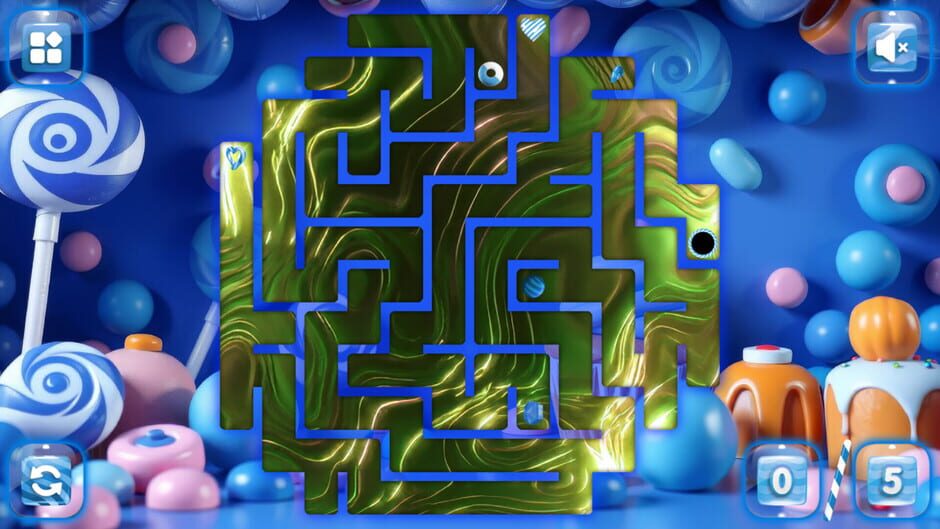 Capture de Sweetie Candy Maze: Blueberry