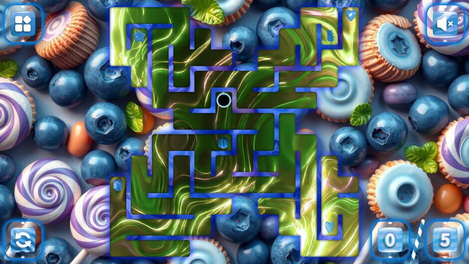 Capture de Sweetie Candy Maze: Blueberry