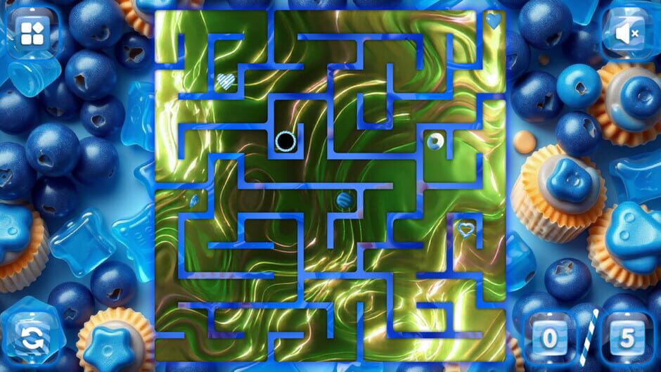 Capture de Sweetie Candy Maze: Blueberry