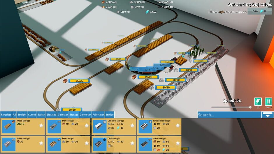Capture de Lazy Train Game