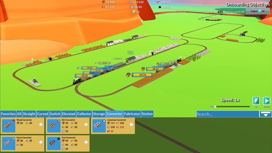 Capture de Lazy Train Game