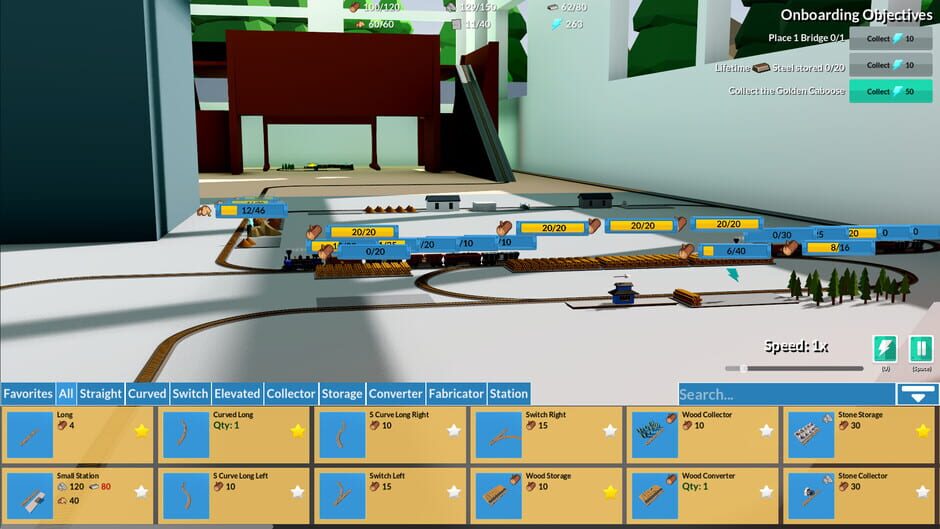 Capture de Lazy Train Game