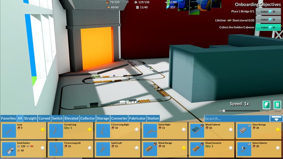 Capture de Lazy Train Game