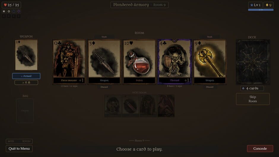 Capture de Scoundrel's Dungeon