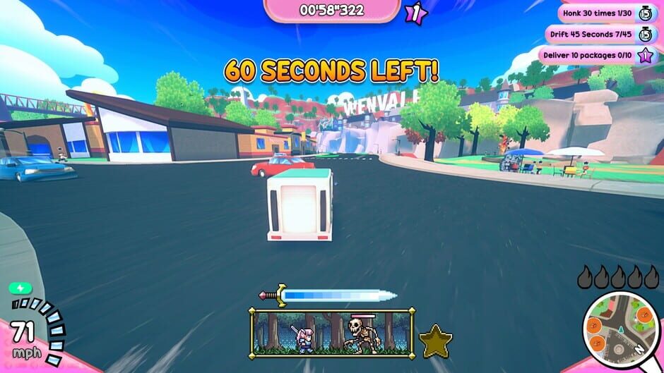 Capture de Truck-Kun Is Supporting Me From Another World?!