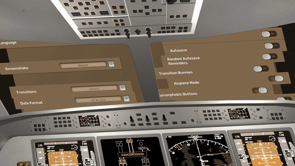 Capture de Video Game Menu: The Game