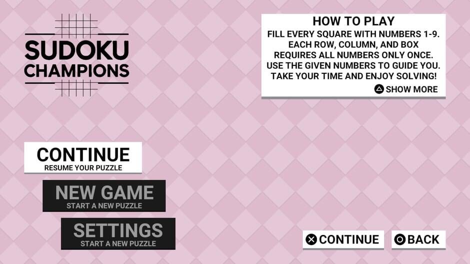 Capture de Sudoku Champions