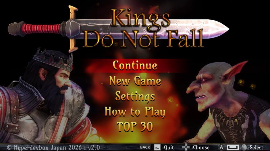 Capture de Kings Do Not Fall