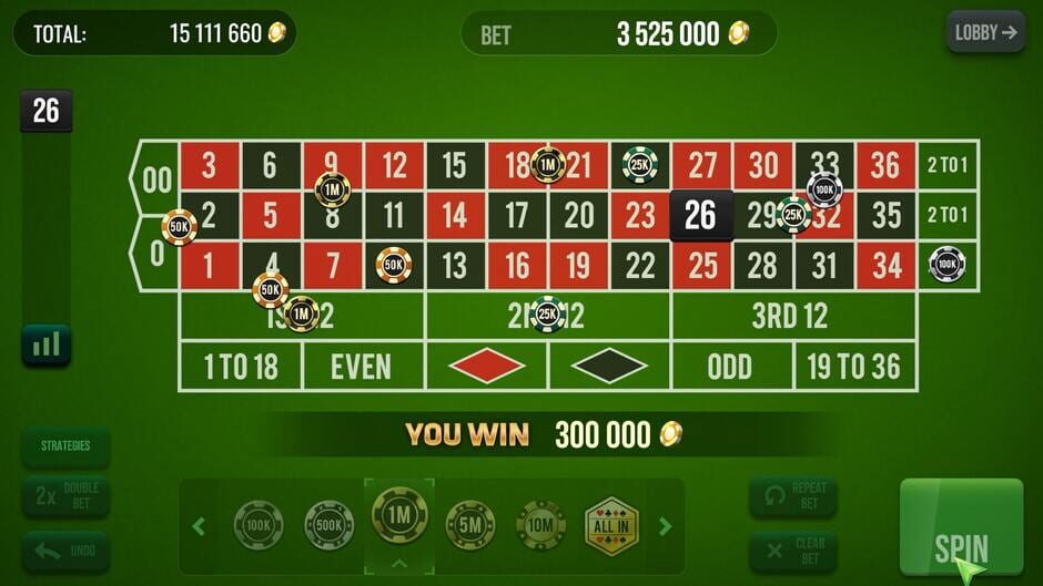 Capture de Grand Vegas Casino