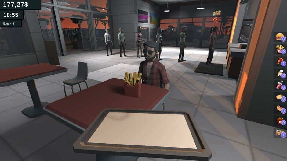 Capture de Burger Joint Simulator