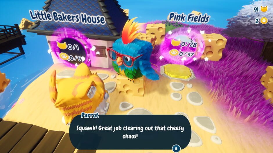 Capture de Lost in Cheese