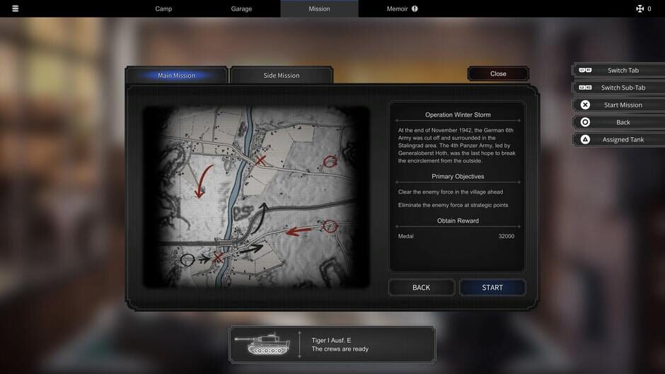 Capture de Panzer Knights: Commander’s Edition
