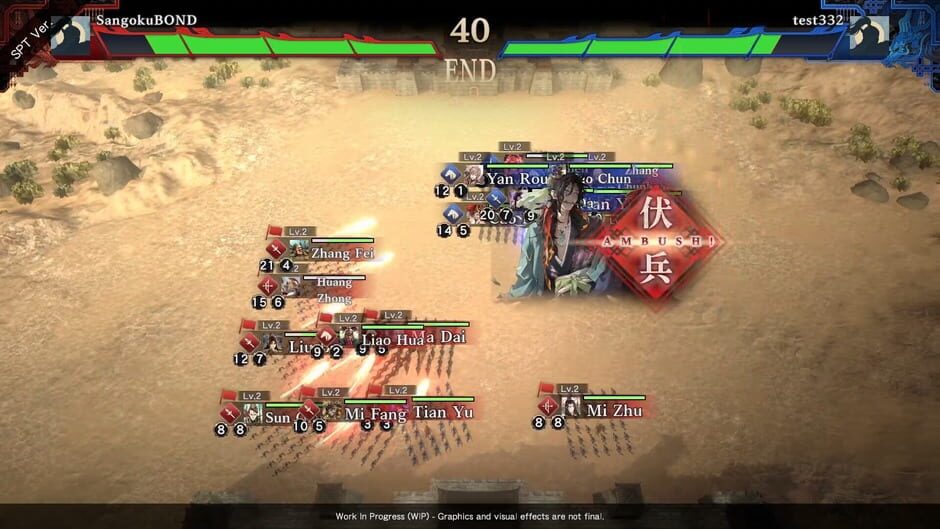 Capture de Three Kingdoms: Bond