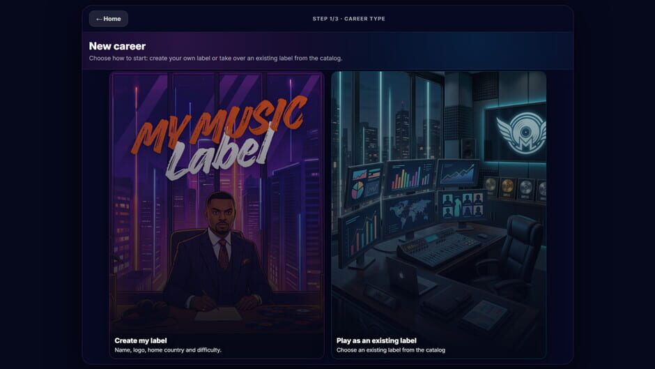 Capture de My Music Label