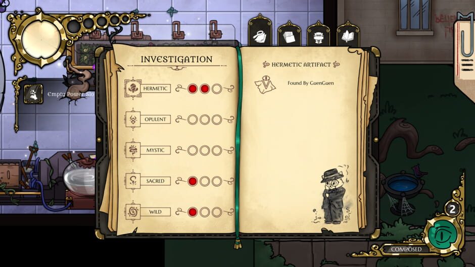 Capture de Meowstery Wisp