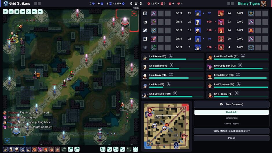Capture de Teamfight Manager 2