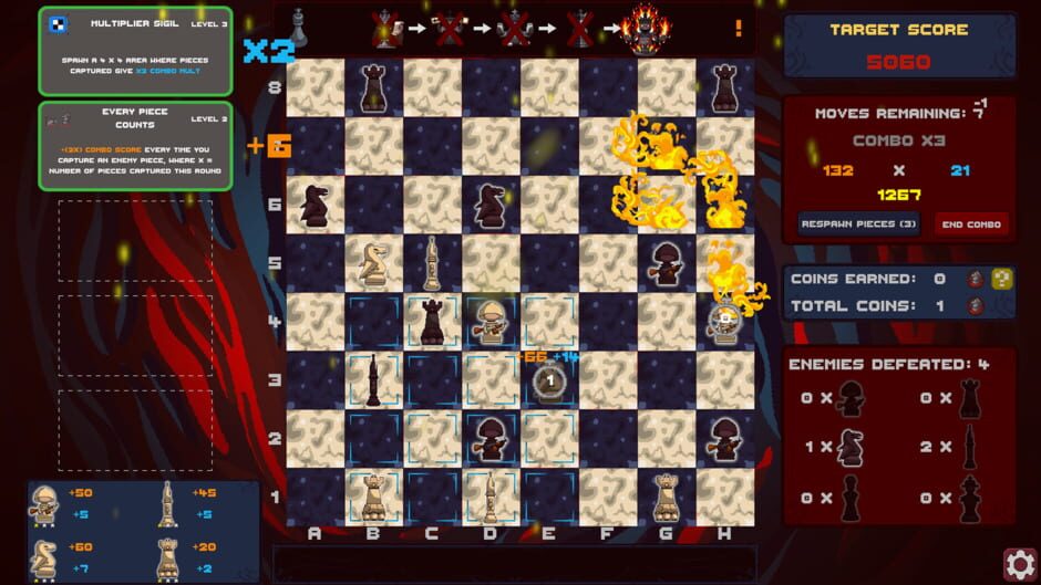 Capture de Shattered Chess
