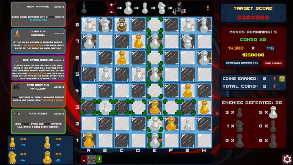 Capture de Shattered Chess