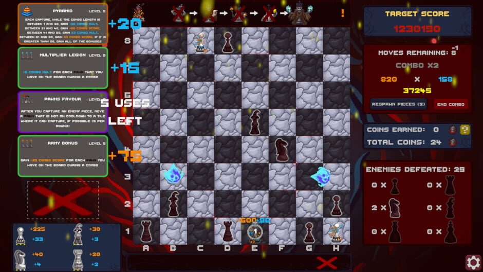 Capture de Shattered Chess