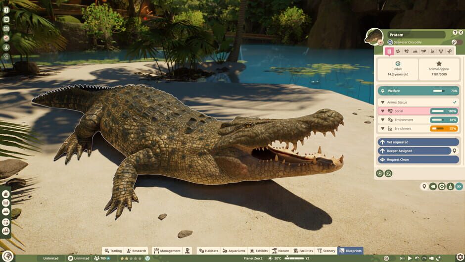 Capture de Planet Zoo 2