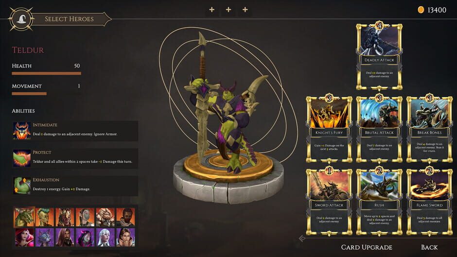 Capture de Heroes of Magic and Steel