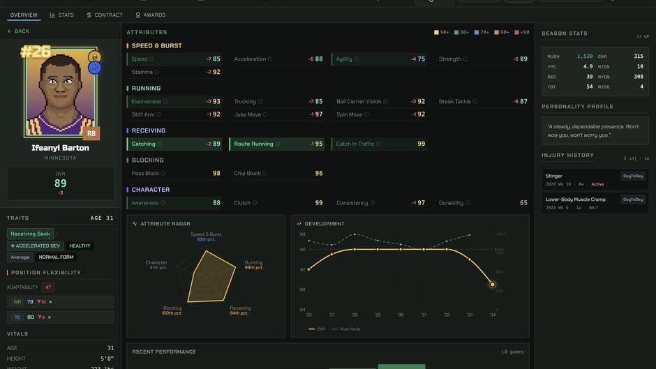 Capture de War Room Football