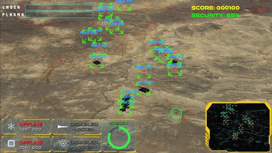 Capture de G.O.D. Global Orbital Defense