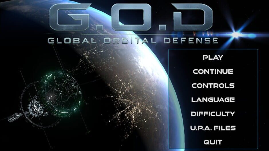 Capture de G.O.D. Global Orbital Defense