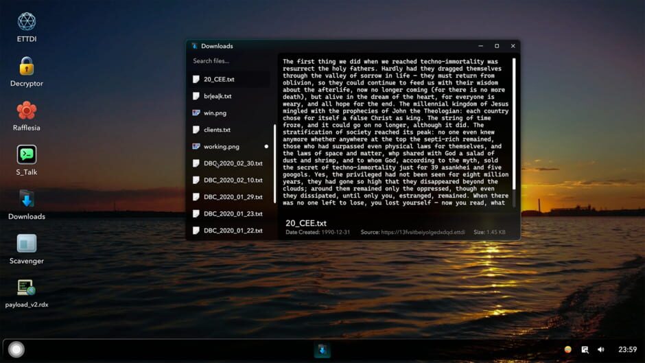 Capture de Project DeepWeb: Eternal Nightmare