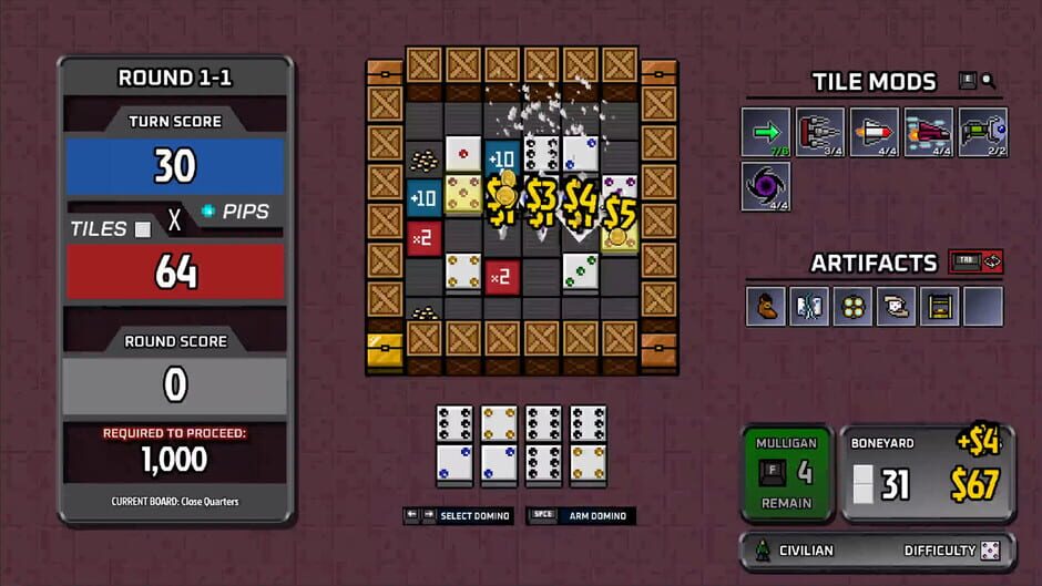 Capture de Dominocalypse