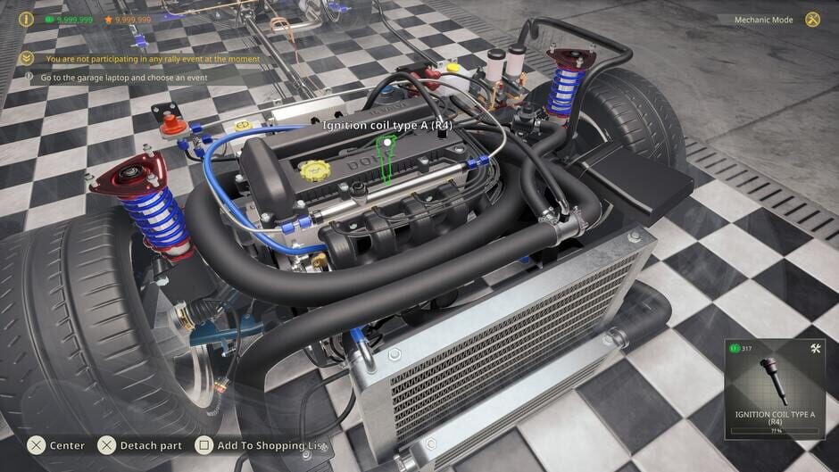 Capture de Rally Car Mechanic Simulator
